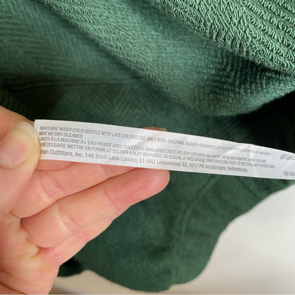 Free People BRB Solid Pullover in Sycamore Green XL - Picture 9 of 10